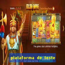 plataforma de teste pg demo